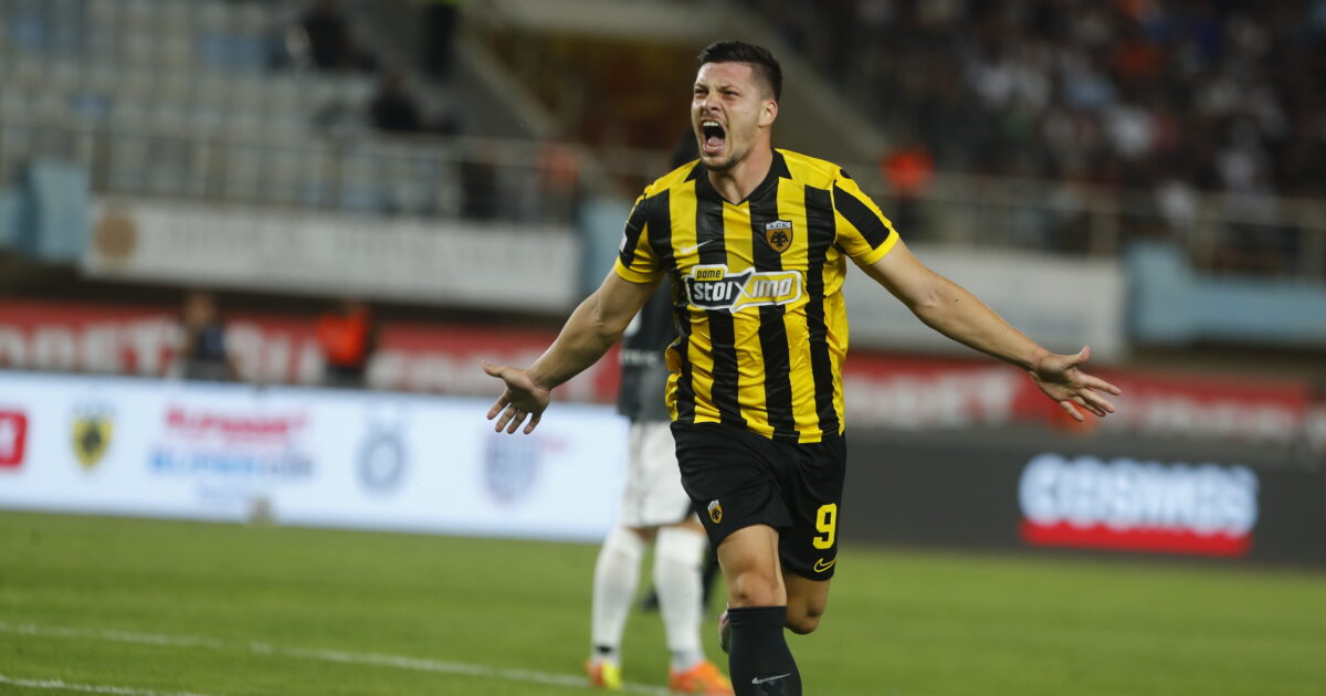 ΑΕΚ – ΟΦΗ: Γκολ του Γιόβιτς για το 1-0 στον τελικό του Super Cup 1 ΑΕΚ – ΟΦΗ: Γκολ του Γιόβιτς για το 1-0 στον τελικό του Super Cup
