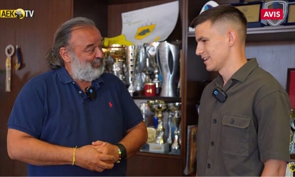 ΑΕΚ ανακοίνωσε τον Μιλάν Βιτάλις – Ηλιόπουλος: Είμαι πολύ υπερήφανος που ήθελες να έρθεις μόνο σε εμάς