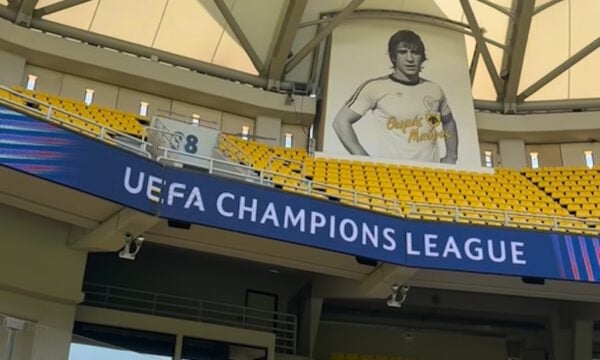 ΑΕΚ – Λέφσκι Σόφιας: Η Allwyn Arena στα χρώματα του Champions League για τη ρεβάνς των δύο ομάδων
