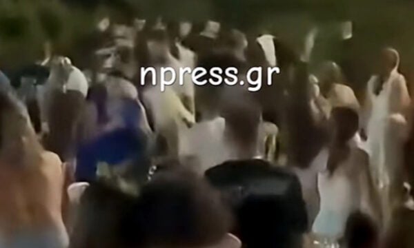 Αντίρριο: Άγριο ξύλο σε πανηγύρι – Τραπέζια και καρέκλες εκτοξεύονταν δεξιά και αριστερά