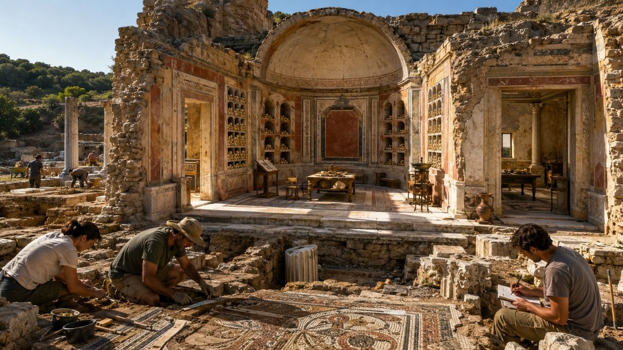 Αρχαιολόγοι έλυσαν το μυστήριο ρωμαϊκού χώρου 1.600 ετών – Τι έκρυβε η έπαυλη