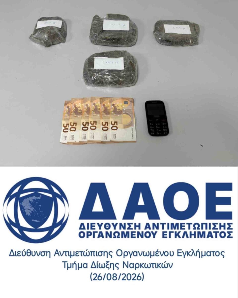 Θεσσαλονίκη: 3 κιλά ηρωίνης έκρυβε άνδρας που συνελήφθη σε αστυνομική επιχείρηση 7 Θεσσαλονίκη: 3 κιλά ηρωίνης έκρυβε άνδρας που συνελήφθη σε αστυνομική επιχείρηση