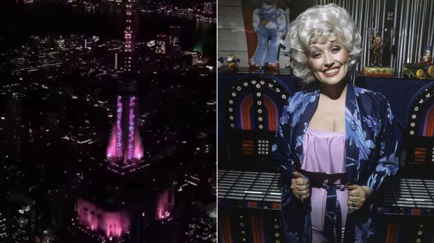 Empire State Building «ντύθηκε» στα ροζ για την Ντόλι Πάρτον – Το τραγούδι που ήθελε να ακουστεί στην κηδεία της