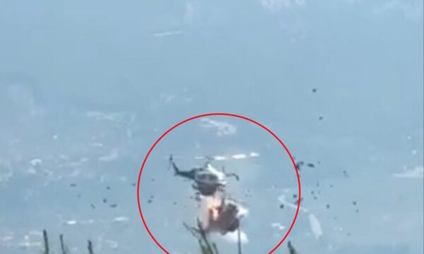 Φωτιά στην Ψάθα: Βίντεο ντοκουμέντο από τη στιγμή της σύγκρουσης των δύο Bell
