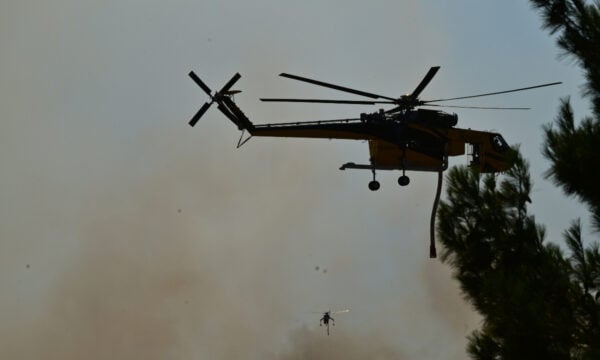 Φωτιά στο Στεφάνι Κορινθίας: Μήνυμα 112 για ετοιμότητα