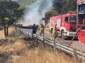 Τραγωδία στην φωτιά στην Ψάθα: Οι πρώτες εικόνες μετά τη σύγκρουση των πυροσβεστικών ελικοπτέρων – Το σημείο της συντριβής