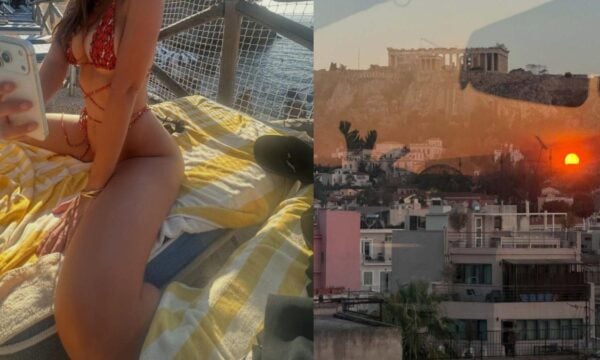 Διάσημο μοντέλο ποζάρει ολόγυμνο στο Αιγαίο – Διακοπές με τον Έλληνα σύντροφό της