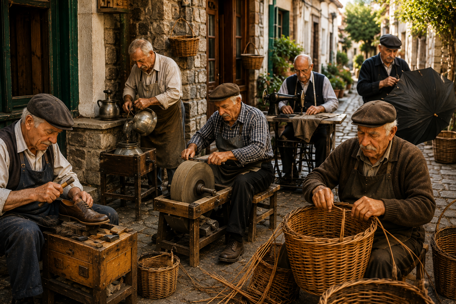 Τα επαγγέλματα που εξαφανίστηκαν από τις ελληνικές γειτονιές – Κάποτε απαραίτητα
