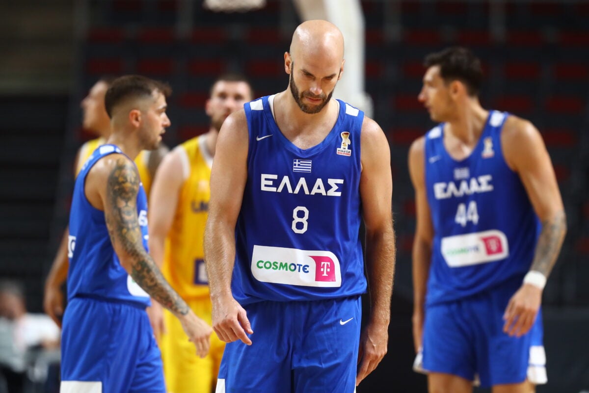 Ουκρανία – Ελλάδα 82-76: Ήττα για την εθνική μπάσκετ και η πρόκριση στο Παγκόσμιο Κύπελλο δυσκόλεψε ακόμα περισσότερο