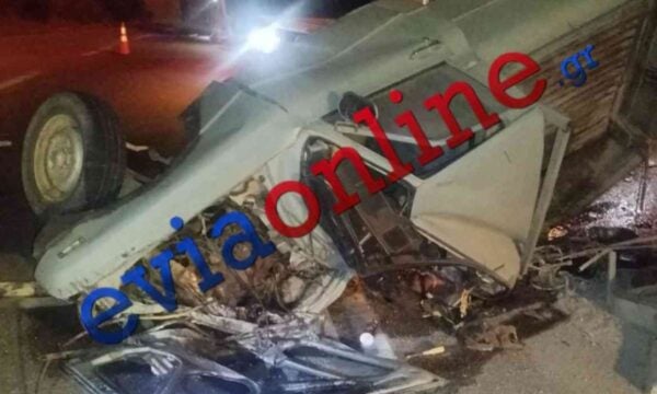 Εύβοια: Νεκρός 43χρονος σε τροχαίο με 2 αυτοκίνητα