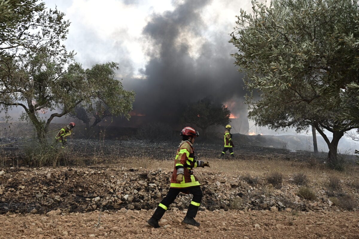 Φωτιά στο Βαρθολομιό Ηλείας: Μήνυμα 112, επιχειρούν 4 εναέρια μέσα