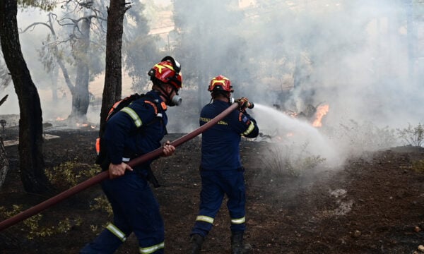 Φωτιά στην Ερμακιά Κοζάνης – Στη μάχη της κατάσβεσης και εναέρια μέσα