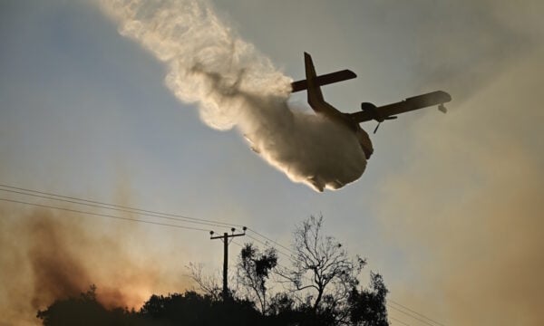 Φωτιά στην περιοχή Κρήνη Φαρσάλων στη Λάρισα – Ήχησε μήνυμα του 112