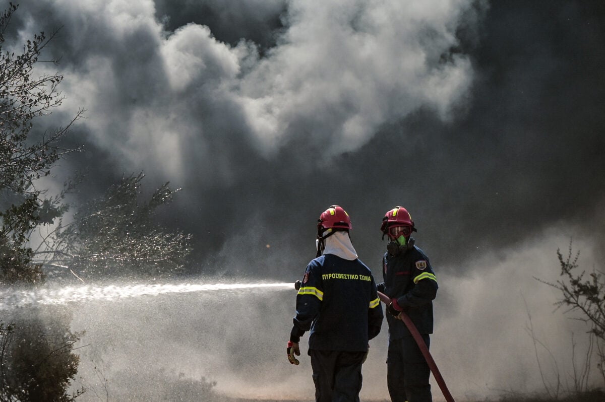 Φωτιά στην Άρτα στην περιοχή Κομπότι – Επιχειρούν 4 αεροσκάφη