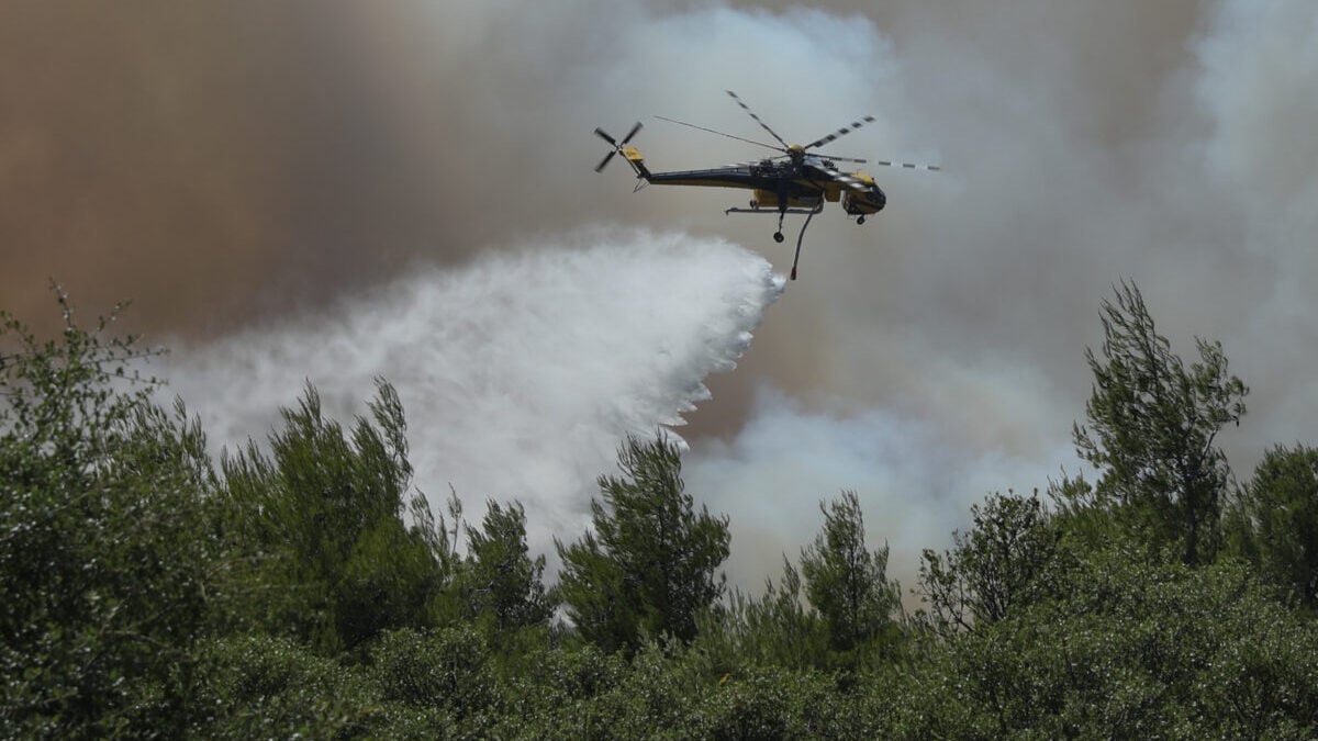 Φωτιά στα Κρανιά Γρεβενών: Καίει δασική έκταση 1 Φωτιά στα Κρανιά Γρεβενών: Καίει δασική έκταση