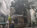 Θεσσαλονίκη: Φωτιά σε εγκαταλελειμμένο κτίριο στο κέντρο της πόλης