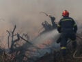Φωτιά στην Κάλυμνο: 112 για ετοιμότητα στα Βλυχάδια