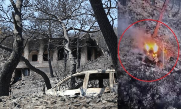 Φωτιές στη Σαλαμίνα: Εμπρησμό βλέπουν οι κάτοικοι, το μαύρο αυτοκίνητο και ο μηχανισμός στο δάσος – «Το πέταξε και σε κλάσματα δευτερολέπτου άρπαξε»