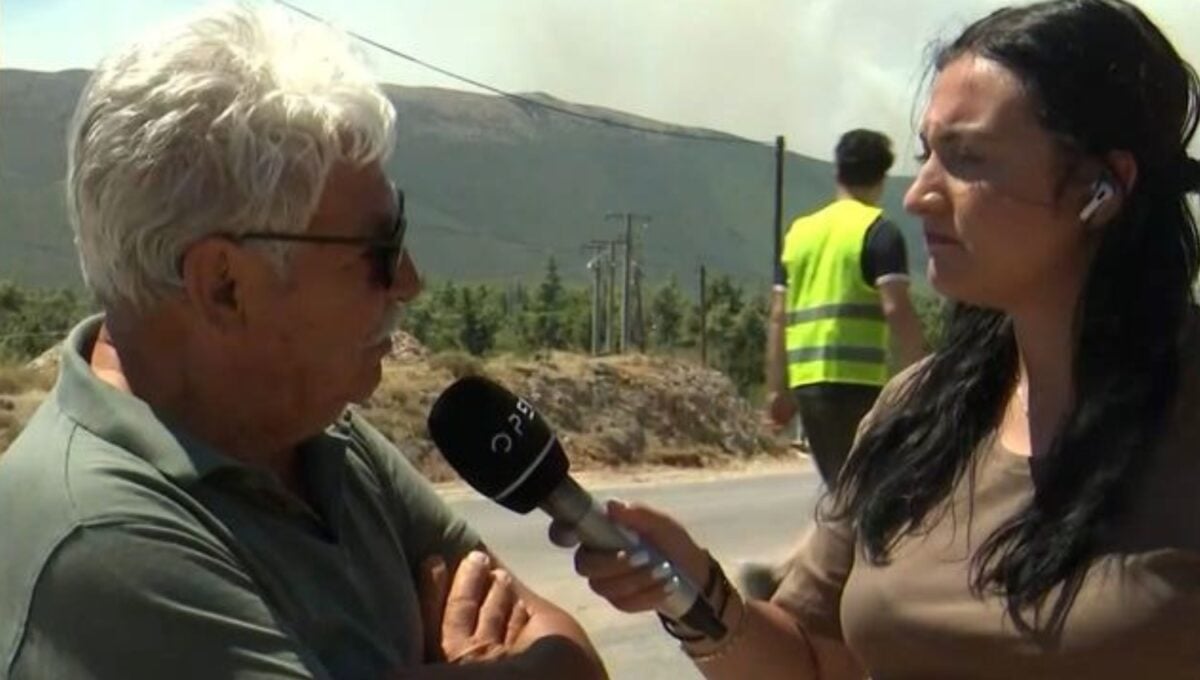 Φωτιά στο Πόρτο Γερμενό: Κάτοικος που έχασε το σπίτι του λέει «Κάηκε, δεν έχω που να μείνω»