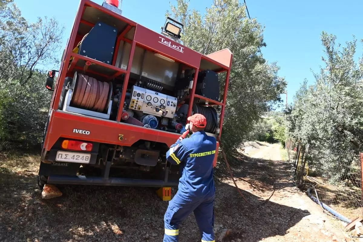 Πολύ υψηλός κίνδυνος πυρκαγιάς σε πέντε περιοχές την Τετάρτη
