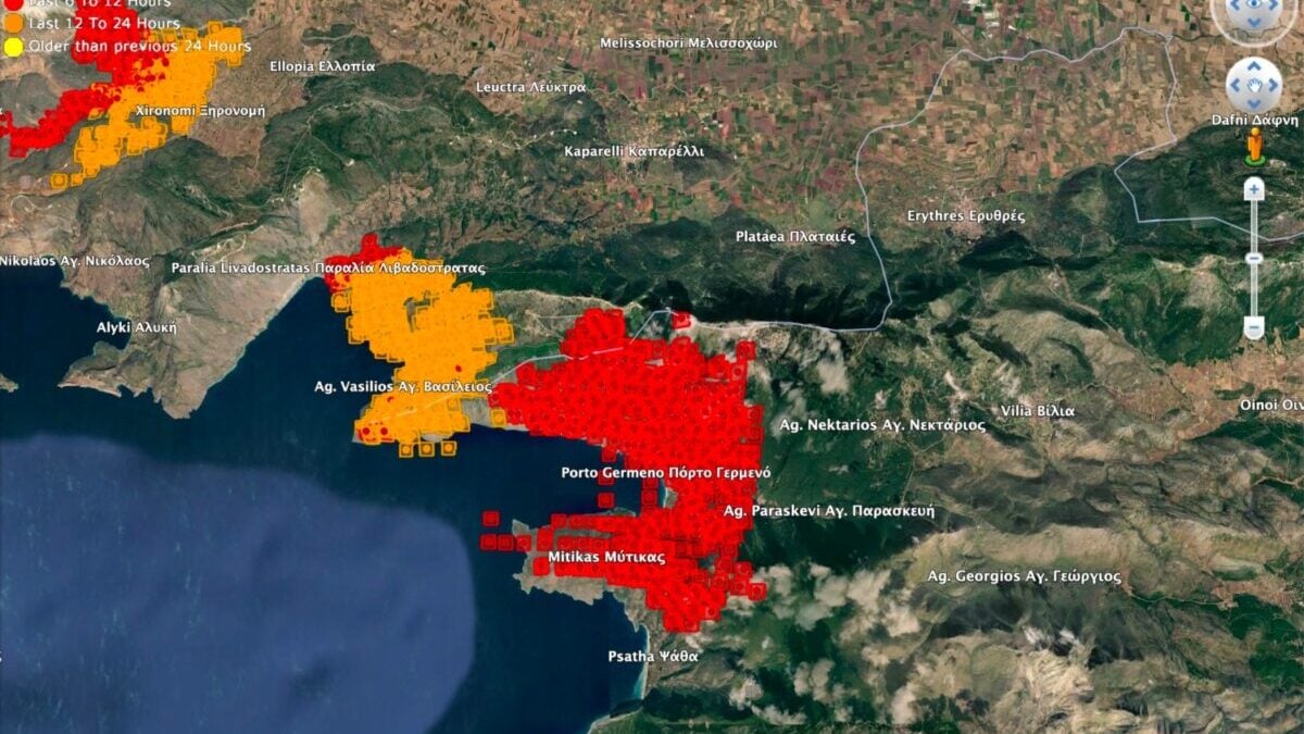 Φωτιά στη Βοιωτία: Ανυπολόγιστες ζημιές από την πύρινη κόλαση – Κάηκαν πάνω από 50.000 στρέμματα 1 Φωτιά στη Βοιωτία: Ανυπολόγιστες ζημιές από την πύρινη κόλαση – Κάηκαν πάνω από 50.000 στρέμματα