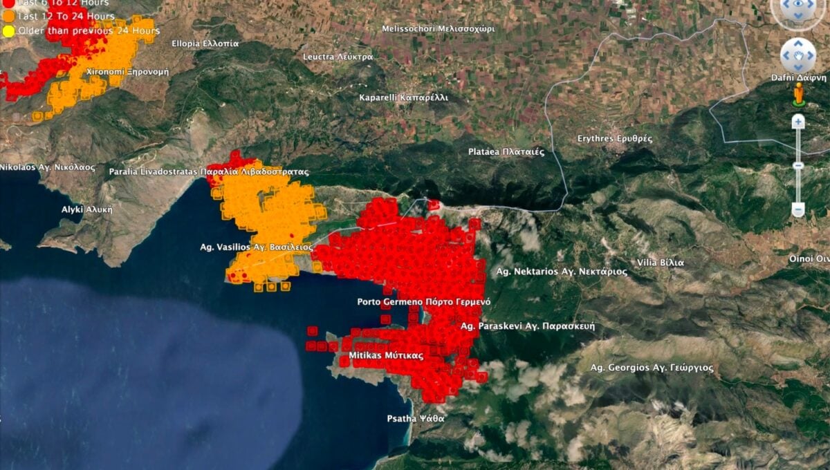 Φωτιά στη Βοιωτία: Ανυπολόγιστες ζημιές από την πύρινη κόλαση – Κάηκαν πάνω από 50.000 στρέμματα