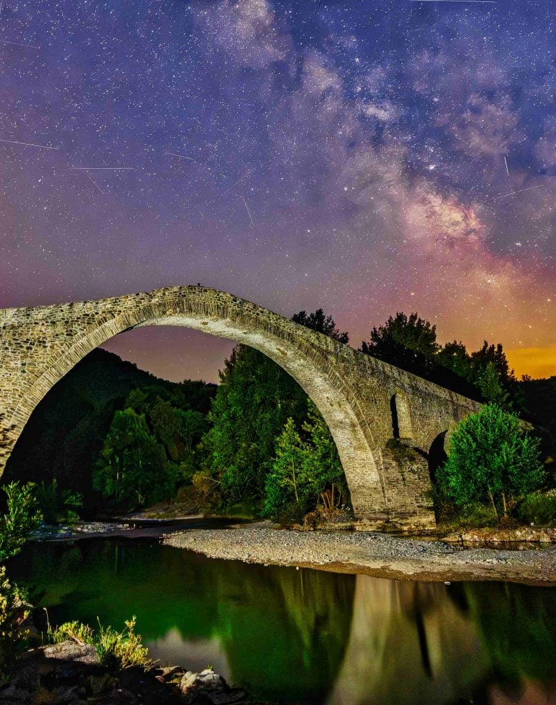 Γαλαξίας στον ελλαδικό ουρανό: λήψεις στο Γεφύρι Αζίζ Αγά στα Γρεβενά και στο Ναυάγιο της Επανομής – ΦΩΤΟ 16 galaxias
