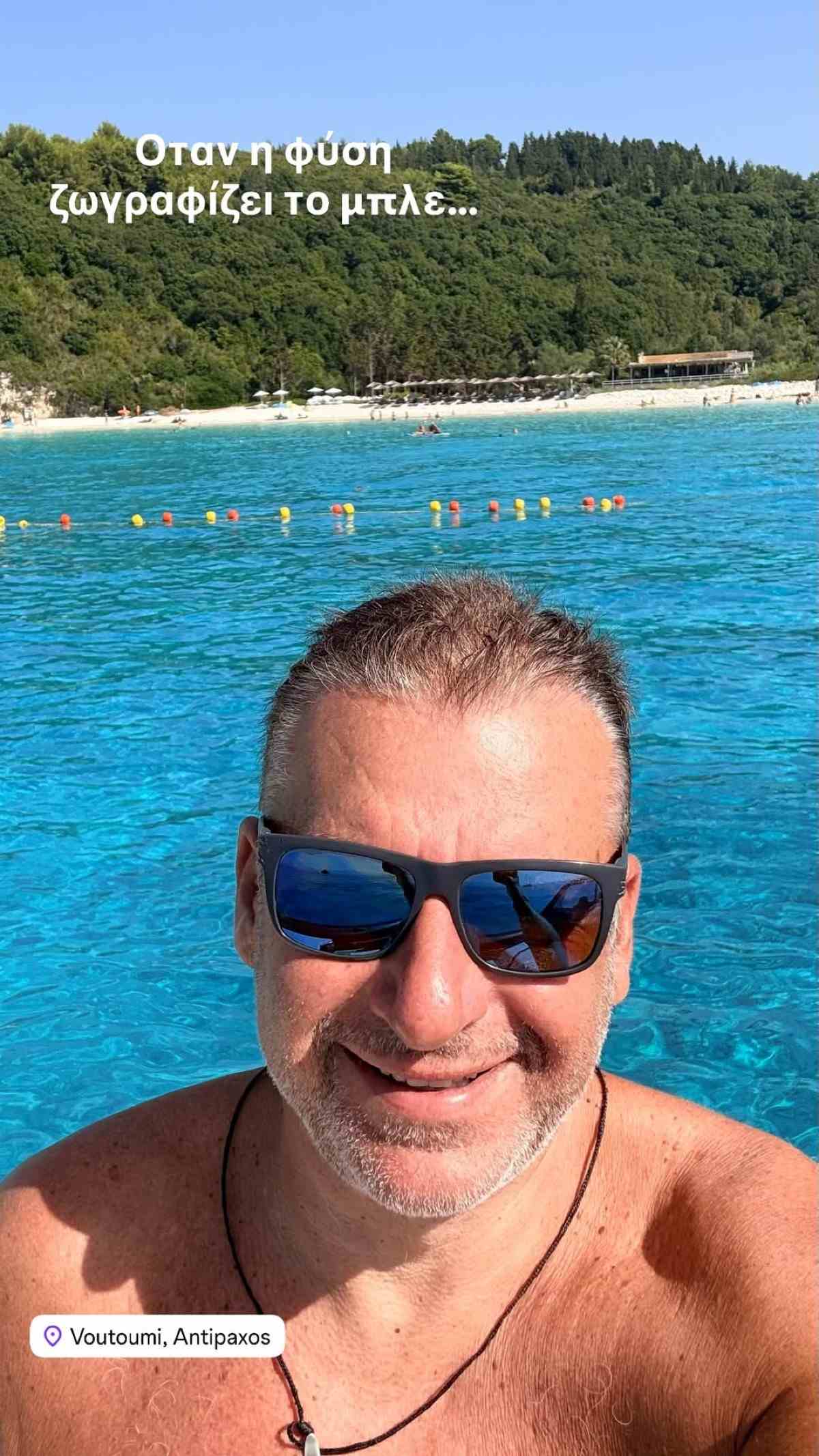 Γιώργος Λιάγκας – Μαρία Αντωνά: Φωτογραφίες από τις διακοπές στο Ιόνιο 10 Γιώργος Λιάγκας, Μαρία Αντωνά
