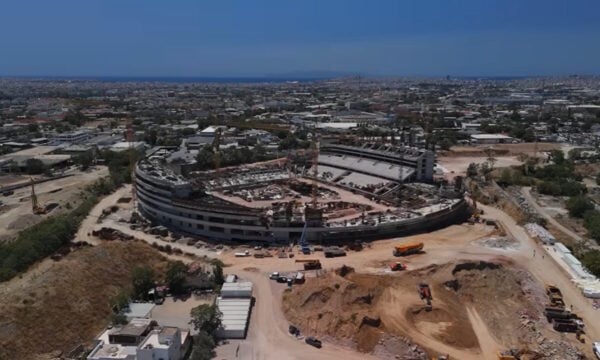 Γήπεδο Παναθηναϊκού στον Βοτανικό: Η εντυπωσιακή εξέλιξη των έργων στο νέο «σπίτι» των πρασίνων