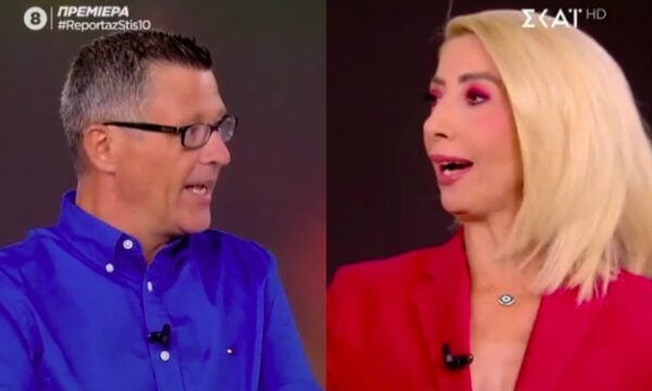 Γρηγοριάδης: Η ατάκα στην Καραμήτρου live στον ΣΚΑΪ – «Θα έλεγα ποτέ τέτοιο πράγμα στον αέρα;»
