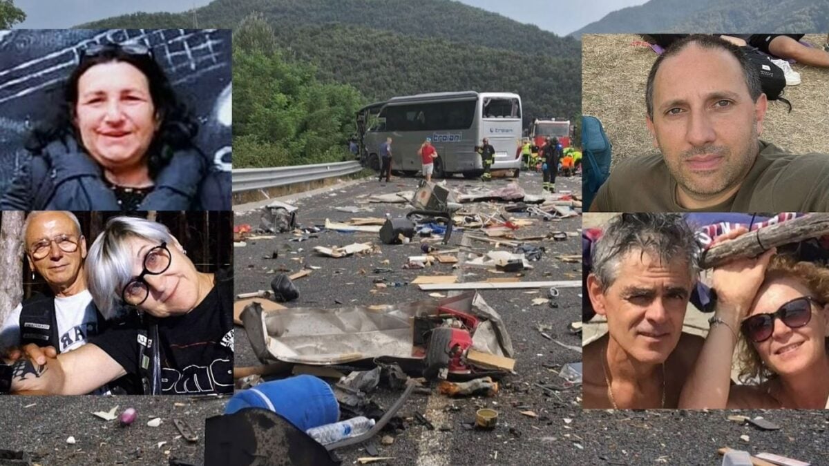 Ιταλία: Στους έξι οι νεκροί από τη σύγκρουση τουριστικού λεωφορείου με τροχόσπιτο, μάχη για τη ζωή του δίνει 58χρονος 3 Ιταλία: Στους έξι οι νεκροί από τη σύγκρουση τουριστικού λεωφορείου με τροχόσπιτο, μάχη για τη ζωή του δίνει 58χρονος