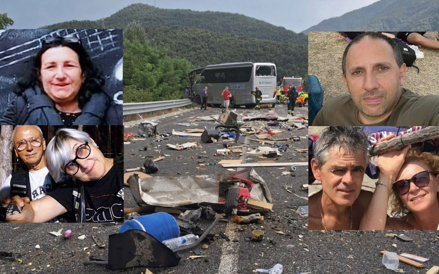 Ιταλία: Στους έξι οι νεκροί από τη σύγκρουση τουριστικού λεωφορείου με τροχόσπιτο, μάχη για τη ζωή του δίνει 58χρονος