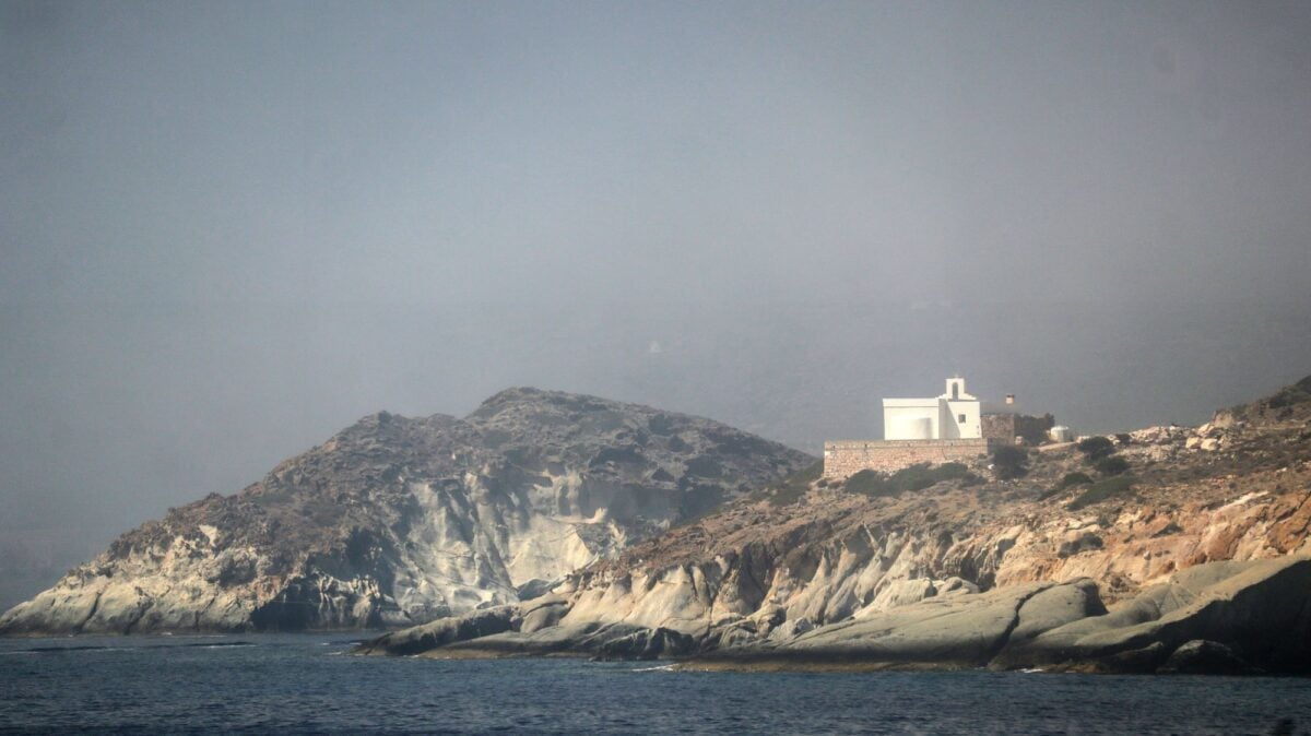 Κίμωλος πυκνή ομίχλη