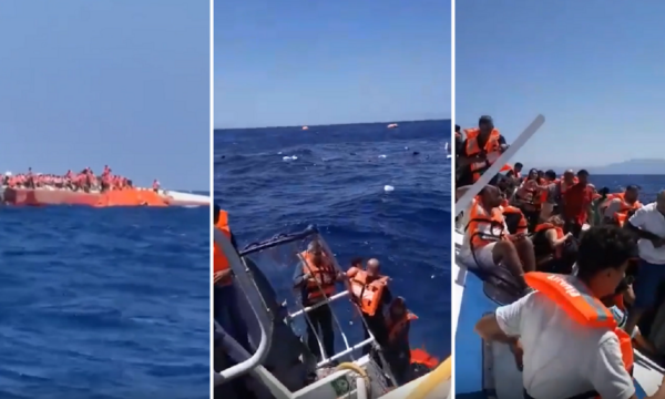 Τραγωδία στην κατεχόμενη Κερύνεια: Βίντεο μέσα από το καταμαράν λίγο πριν βυθιστεί – Ούρλιαζαν οι επιβάτες