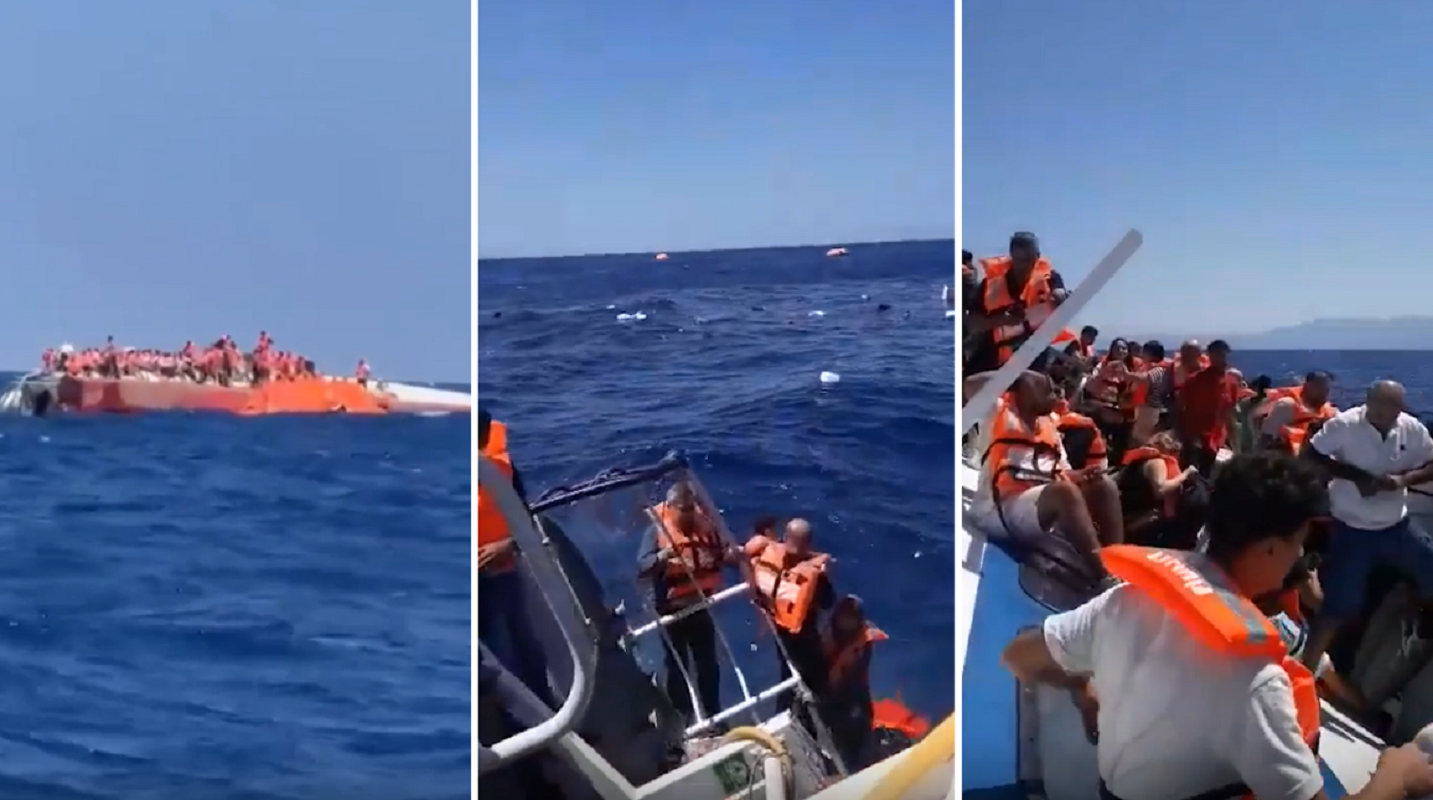 Τραγωδία στην κατεχόμενη Κερύνεια: Βίντεο μέσα από το καταμαράν λίγο πριν βυθιστεί – Ούρλιαζαν οι επιβάτες