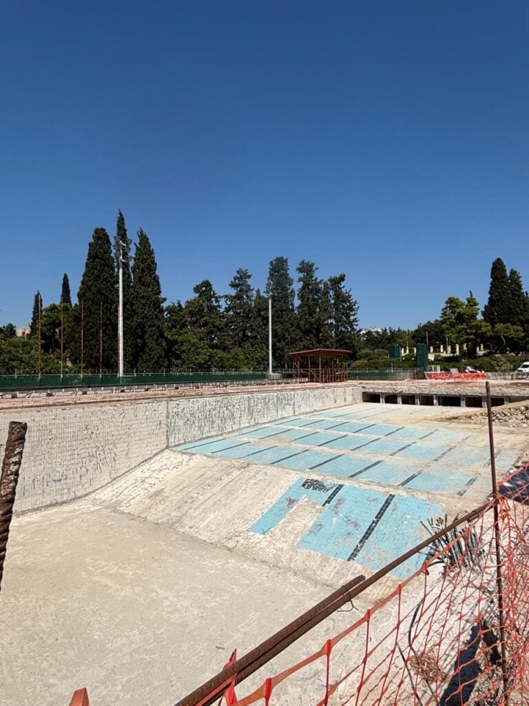 Το Καλλιμάρμαρο λάμπει ξανά – Συνεχίζονται οι εργασίες στο Ολυμπιακό κολυμβητήριο Αθηνών 11 Το Καλλιμάρμαρο λάμπει ξανά – Συνεχίζονται οι εργασίες στο Ολυμπιακό κολυμβητήριο Αθηνών
