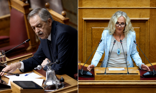 Τζώρτζια Κεφαλά: Διάλογος με τον Πάρη Κουκουλόπουλο στη Βουλή – «Να λέτε ότι είμαι ακόμα τραγουδίστρια των Μπλε γιατί γράφουν ότι έχω σταματήσει»