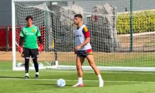 Ο Κωνσταντίνος Κουλιεράκης έκανε την πρώτη του προπόνηση στη Ρόμα