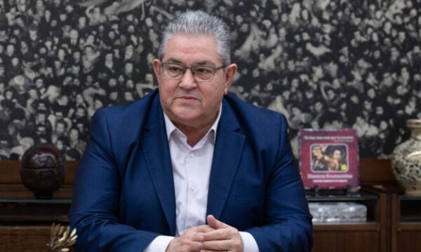 Κουτσούμπας για Τεντόγλου: Πολλά συγχαρητήρια και καλή δύναμη για τα επόμενα