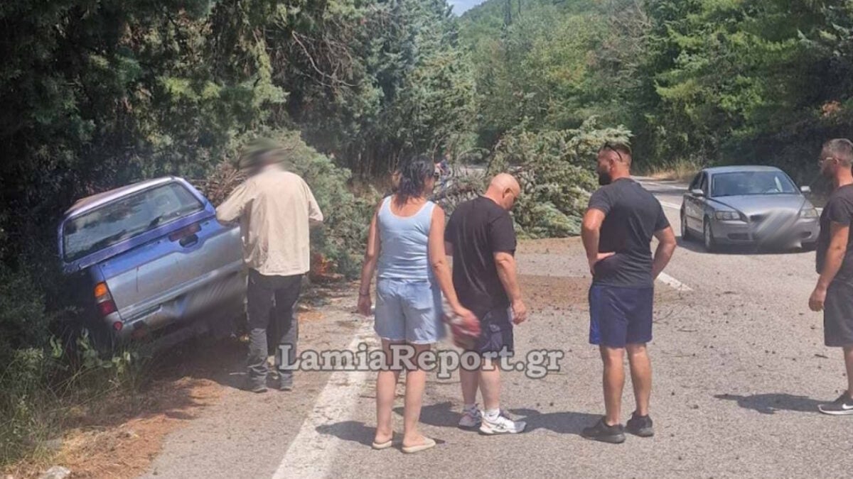 Τροχαίο στον δρόμο προς Μπράλο: Αγροτικό βγήκε από την πορεία του και κατέβασε δύο δέντρα 4 Τροχαίο στον δρόμο προς Μπράλο: Αγροτικό βγήκε από την πορεία του και κατέβασε δύο δέντρα