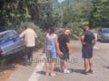 Τροχαίο στον δρόμο προς Μπράλο – Αγροτικό «έφυγε» από την πορεία του και «κατέβασε» δύο δέντρα