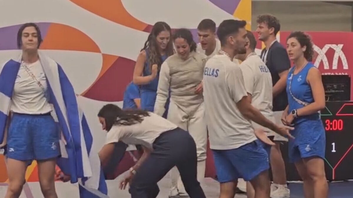 Ιστορικό χρυσό μετάλλιο στην ξιφασκία η Κατερίνα Κοντοχριστοπούλου στους Μεσογειακούς Αγώνες 1 Ιστορικό χρυσό μετάλλιο στην ξιφασκία η Κατερίνα Κοντοχριστοπούλου στους Μεσογειακούς Αγώνες