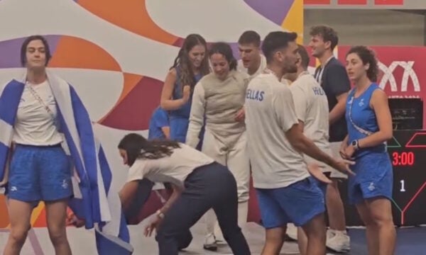 Ιστορικό χρυσό μετάλλιο στην ξιφασκία η Κατερίνα Κοντοχριστοπούλου στους Μεσογειακούς Αγώνες