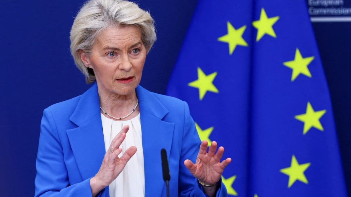 ΕΕ: Η Ούρσουλα φον ντερ Λάιεν καταδικάζει το ισραηλινό σχέδιο επέκτασης των εποικισμών στη Δυτική Όχθη 1 ΕΕ: Η Ούρσουλα φον ντερ Λάιεν καταδικάζει το ισραηλινό σχέδιο επέκτασης των εποικισμών στη Δυτική Όχθη