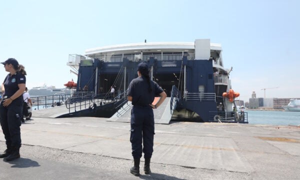 Μυτιλήνη: Προσέκρουσε στον προβλήτα το πλοίο «Αριάδνη» κατά την πρόσδεση