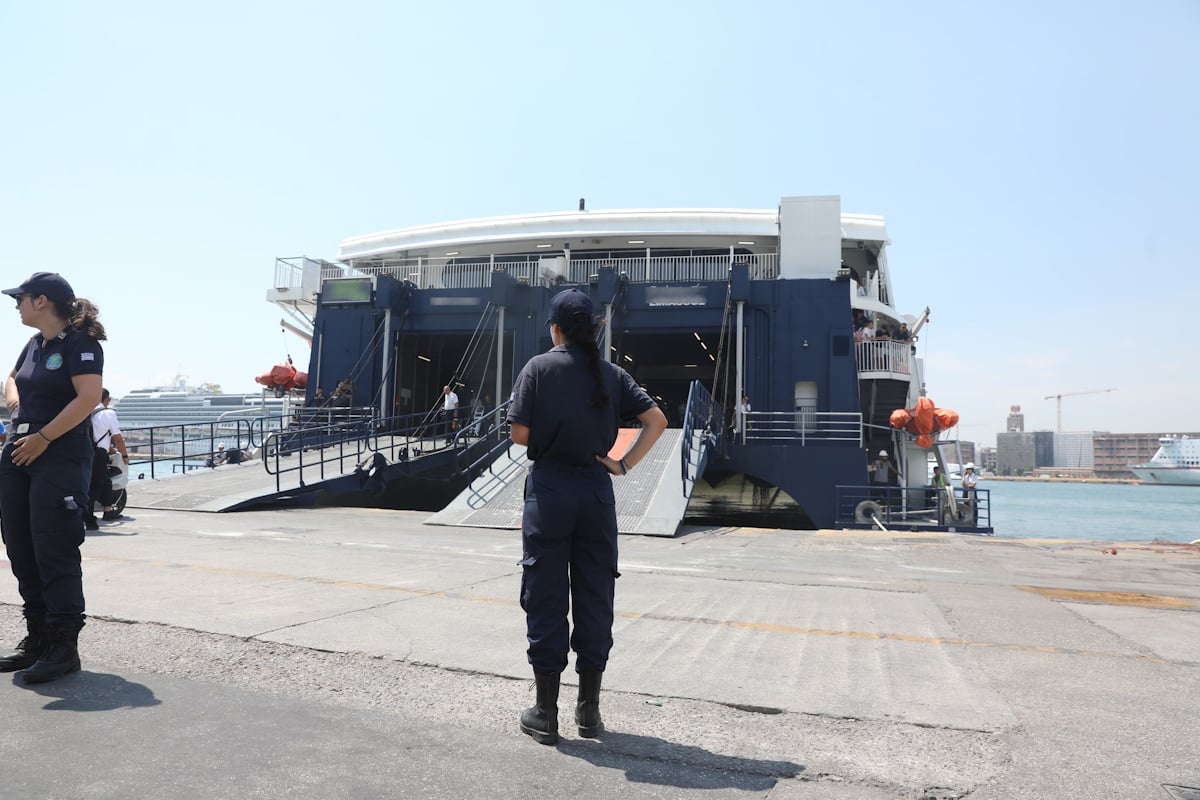 Μυτιλήνη: Το πλοίο «Αριάδνη» προσέκρουσε στον προβλήτα κατά την πρόσδεση