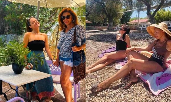 Μιμή και Μαριτίνα Ντενίση στον Θεολόγο: Τα μαγιό που έκλεψαν τις εντυπώσεις