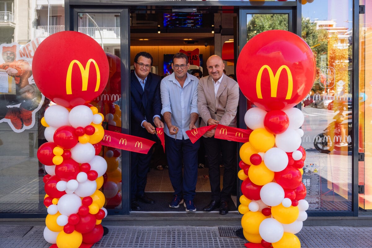 McDonald’s επένδυσε 1,5 εκατ. ευρώ σε κατάστημα στη Θεσσαλονίκη