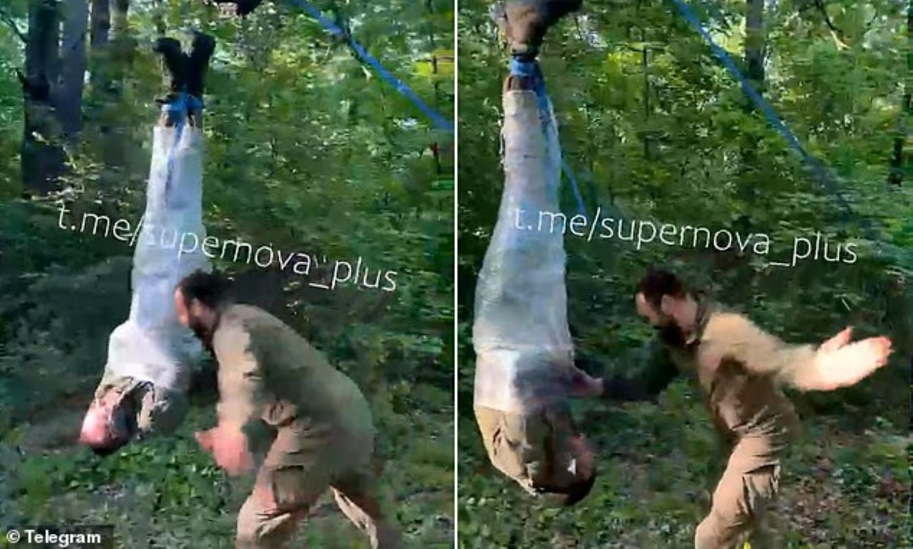 Βίντεο δείχνει Ρώσο στρατιώτη να φορά ροζ φόρεμα και να κακοποιείται από τον διοικητή του