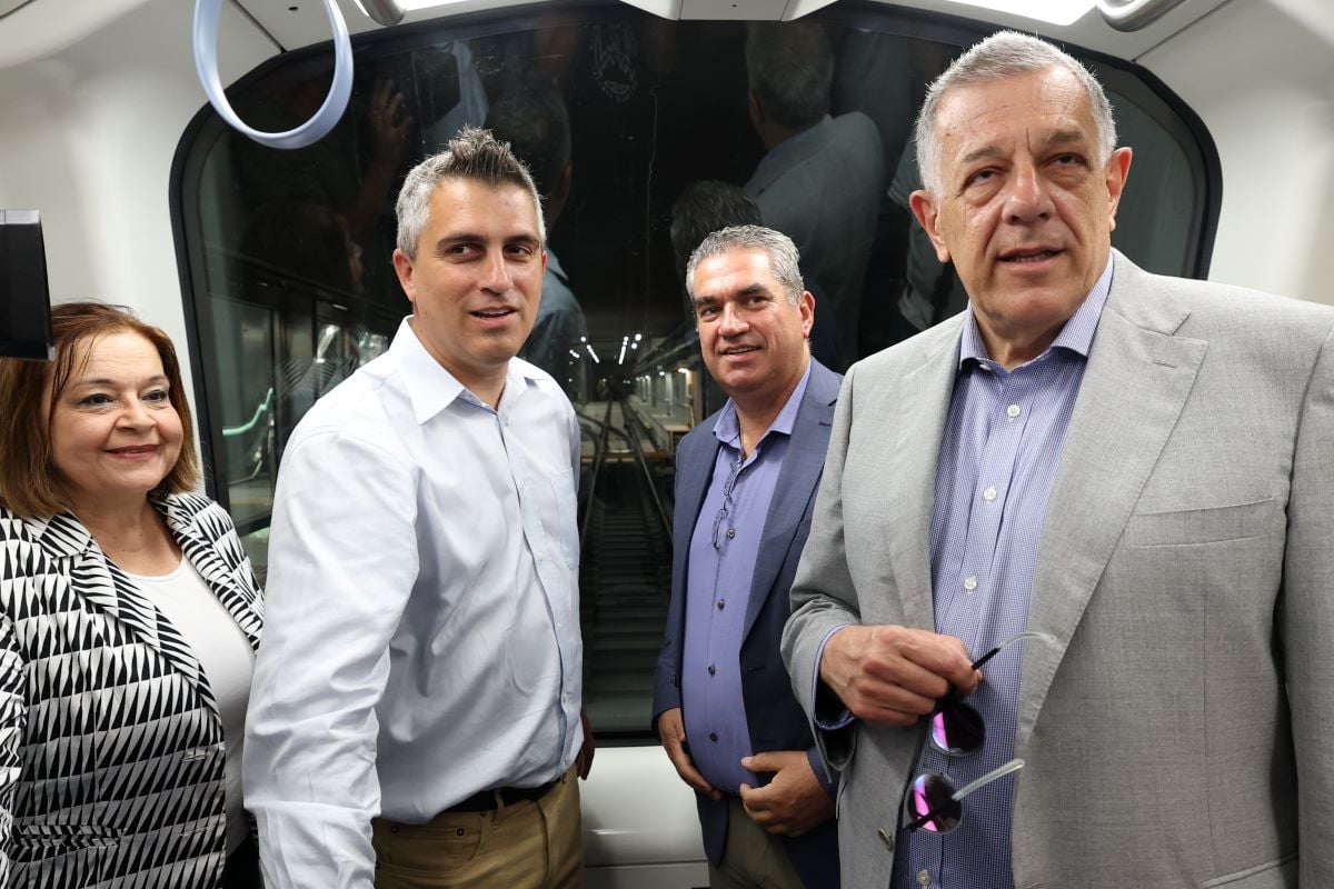 Μετρό Θεσσαλονίκης: Εικόνες από τον σταθμό Καλαμαριάς που θα λειτουργεί από την Πέμπτη